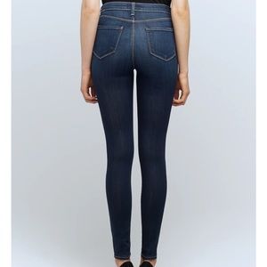 L’AGENCE- high rise skinny jeans
